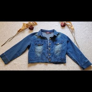 Cropped Denim Jacket